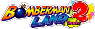 Bomberman Land Touch! 2 - Clear Logo Image