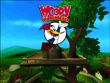 Woody Woodpecker: Escape from Buzz Buzzard Park - Screenshot - Game Title Image