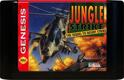 Jungle Strike: The Sequel to Desert Strike - Fanart - Cart - Front Image