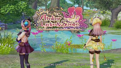 Atelier Lydie & Suelle: The Alchemists and the Mysterious Paintings - Screenshot - Game Title Image