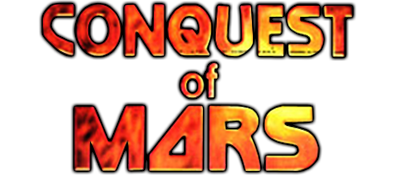 Conquest of Mars - Clear Logo Image