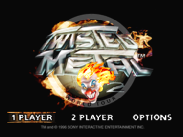 Twisted Metal 2 - Screenshot - Game Title Image