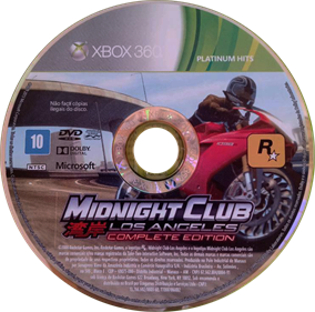 Midnight Club: Los Angeles: Complete Edition - Disc Image