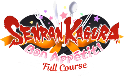 Senran Kagura Bon Appétit! Full Course - Clear Logo Image