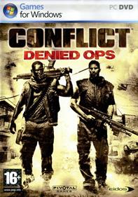 Conflict: Denied Ops - Box - Front Image