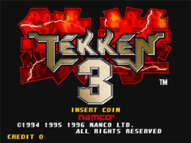 Tekken 3 - Screenshot - Game Title Image