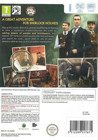 Sherlock Holmes: The Silver Earring - Box - Back Image