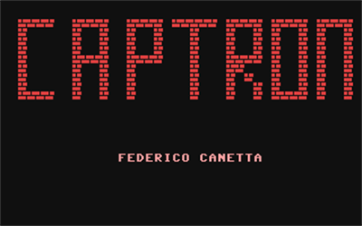 Captron - Screenshot - Game Title Image