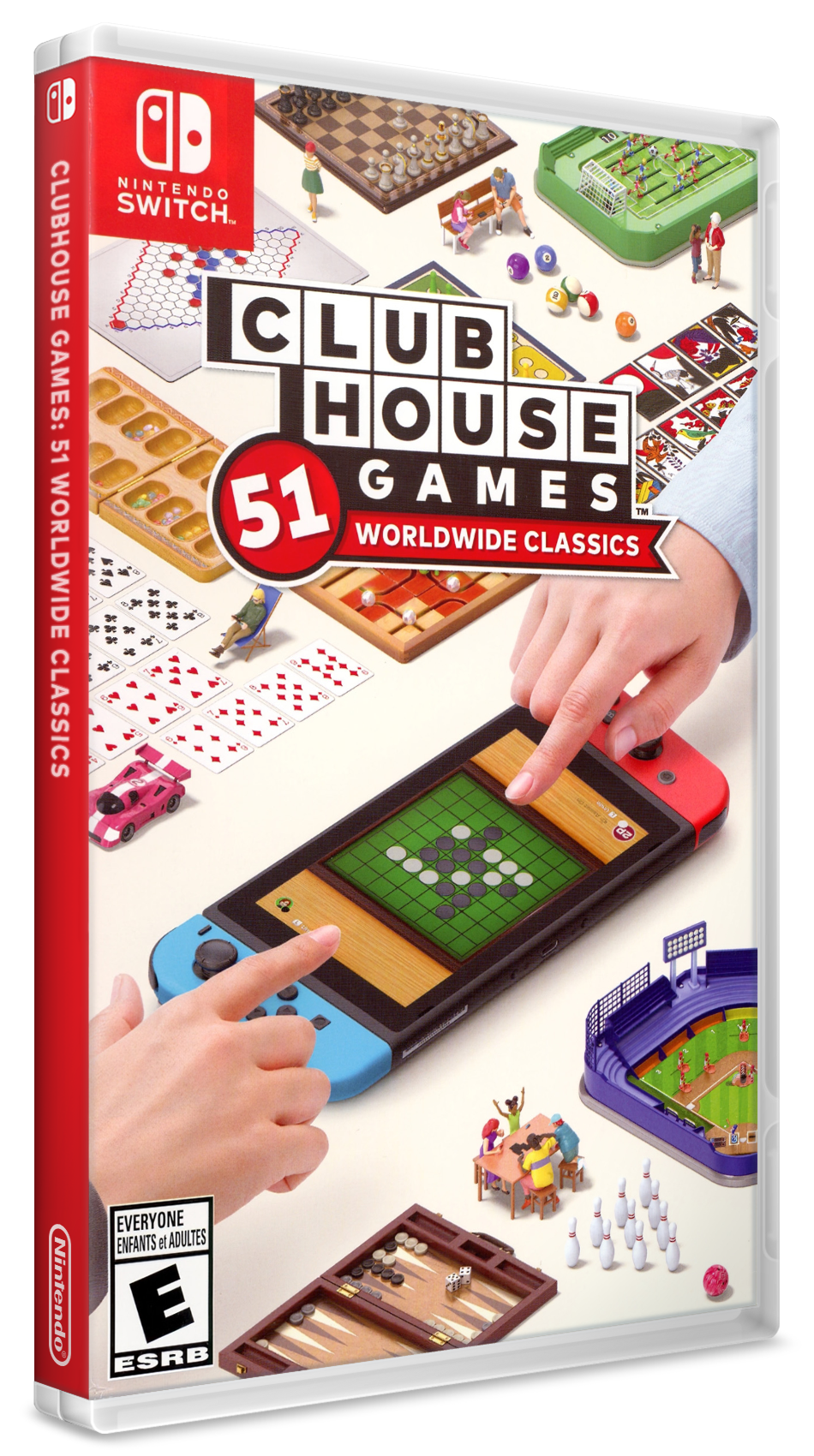 Clubhouse Games: 51 Worldwide Classics Cover Art & Case for 