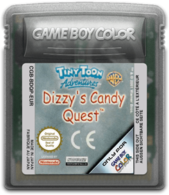 Tiny Toon Adventures: Dizzy's Candy Quest - Fanart - Cart - Front Image