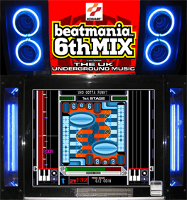 beatmania 6th MIX - Fanart - Box - Front Image