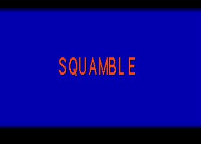 Squamble - Screenshot - Game Title Image