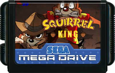 Squirrel King - Fanart - Cart - Front Image