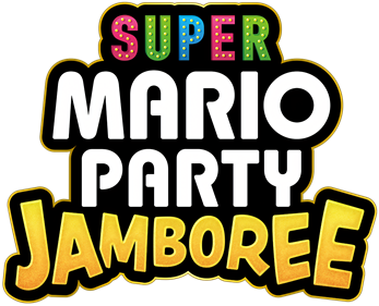 Super Mario Party Jamboree - Clear Logo Image