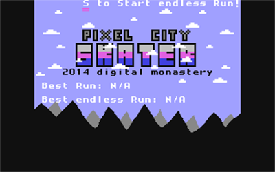 Pixel City Skater - Screenshot - Game Title Image