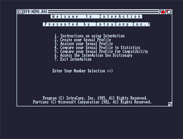 InterAction - Screenshot - Game Select Image