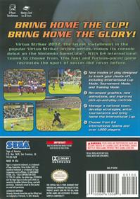 Virtua Striker 2002 - Box - Back Image