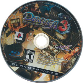 Disgaea 3: Absence of Justice - Disc Image