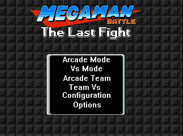 Mega Man Battle: The Last Fight - Screenshot - Game Title Image