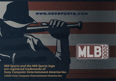 MLB 2006 - Screenshot - Game Title Image