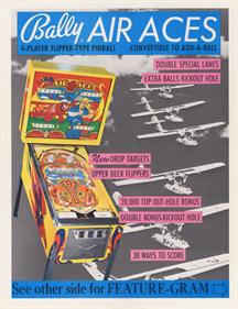 Air Aces - Advertisement Flyer - Front Image