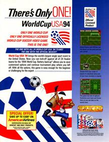 World Cup USA 94 - Advertisement Flyer - Front Image