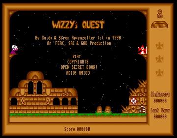 Wizzy’s Quest - Screenshot - Game Title Image