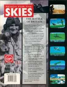 Reach for the Skies - Box - Back Image