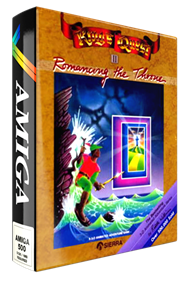 King's Quest II: Romancing the Throne - Box - 3D Image