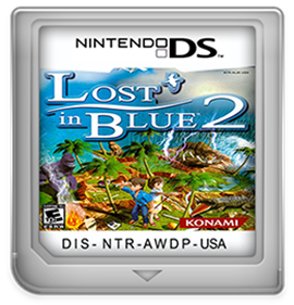 Lost in Blue 2 - Fanart - Cart - Front