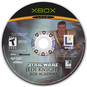 Star Wars: Jedi Knight: Jedi Academy - Disc Image