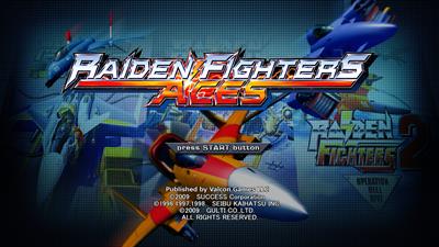 Raiden Fighters Aces - Screenshot - Game Title Image