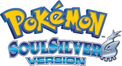 Pokémon SoulSilver Version - Clear Logo Image