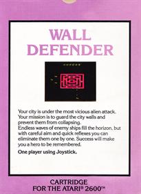 Wall-Defender - Box - Back Image