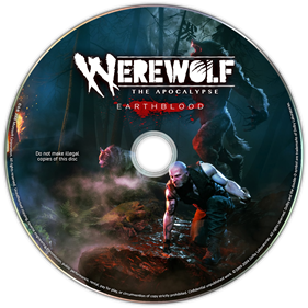 Werewolf: The Apocalypse: Earthblood - Fanart - Disc Image