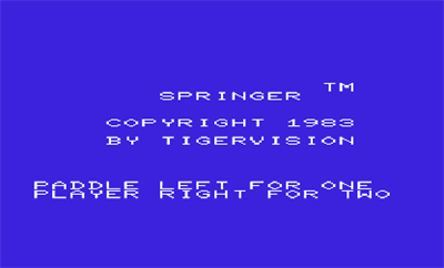 Springer - Screenshot - Game Title Image