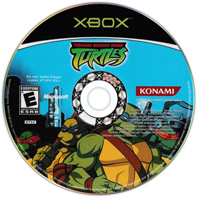 Teenage Mutant Ninja Turtles - Disc Image