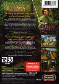 Robin Hood: Defender of the Crown - Box - Back Image