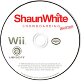 Shaun White Snowboarding: Road Trip - Disc Image