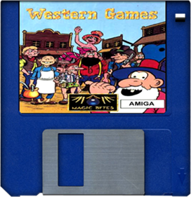 Western Games - Fanart - Disc Image