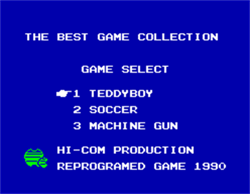 3 in 1: The Best Game Collection D - Screenshot - Game Title Image
