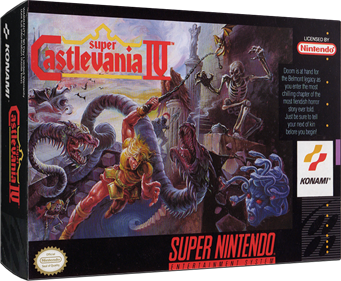 Super Castlevania IV - Box - 3D Image