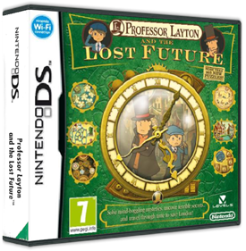 Professor Layton and the Unwound Future - Box - 3D Image