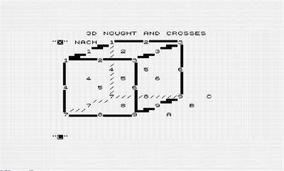 3D Nought & Crosses - Screenshot - Gameplay Image