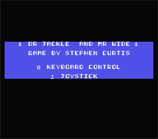 Jackle & Wide - Screenshot - Game Title Image