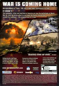 World in Conflict - Box - Back Image