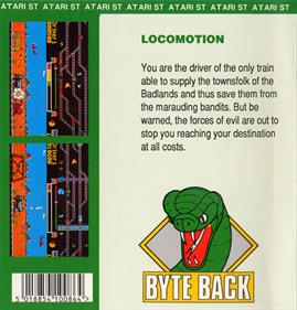 Locomotion - Box - Back Image