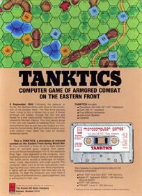 Tanktics - Box - Back Image