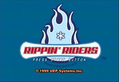 Rippin' Riders Snowboarding - Screenshot - Game Title Image