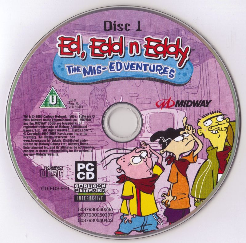 PS2 Game Collection/ Ed Edd N Eddy: the Mis-edventures and -  Norway